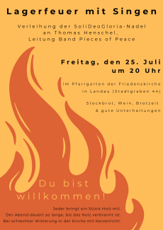 Lagerfeuer mit Singen 
